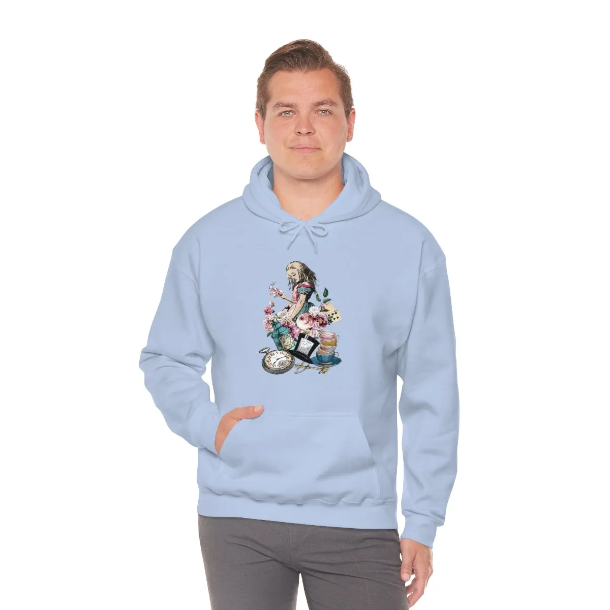 Pullover Hoodies-Alice in Wonderland Gifts 44 Colorful Series, Gift Idea