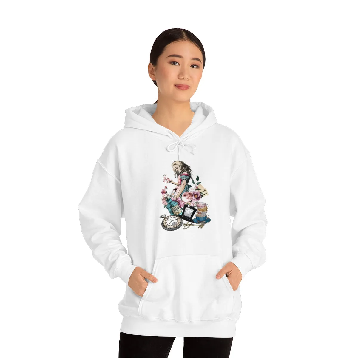 Pullover Hoodies-Alice in Wonderland Gifts 44 Colorful Series, Gift Idea