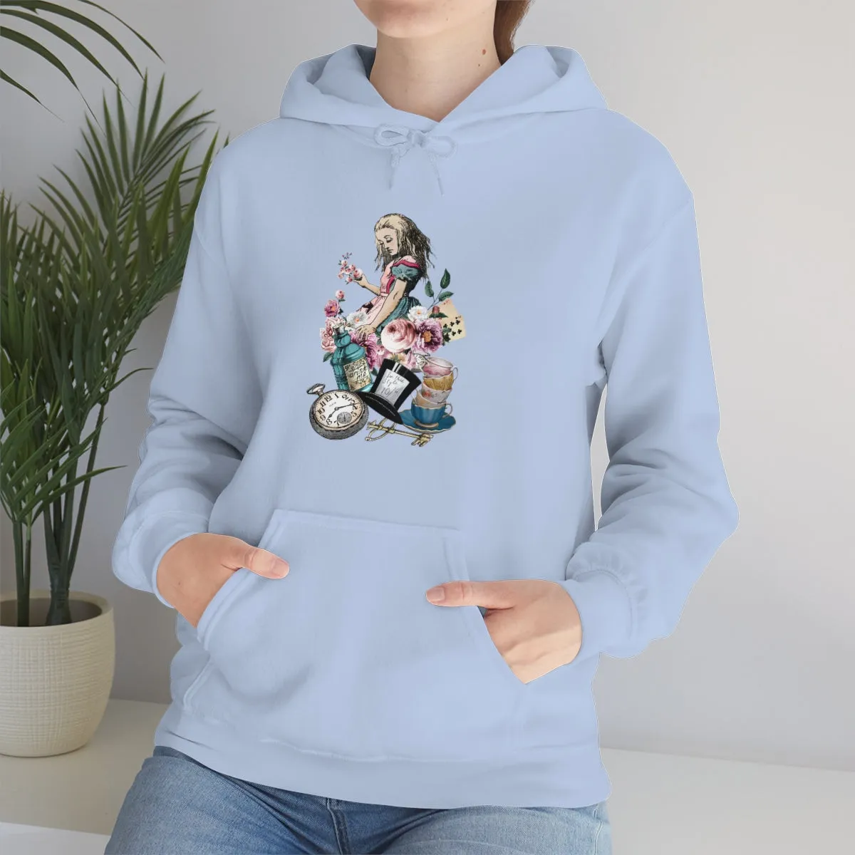 Pullover Hoodies-Alice in Wonderland Gifts 44 Colorful Series, Gift Idea