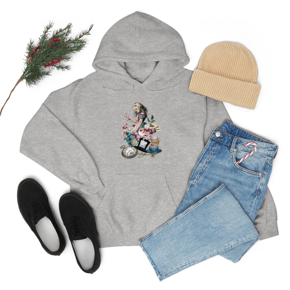 Pullover Hoodies-Alice in Wonderland Gifts 44 Colorful Series, Gift Idea
