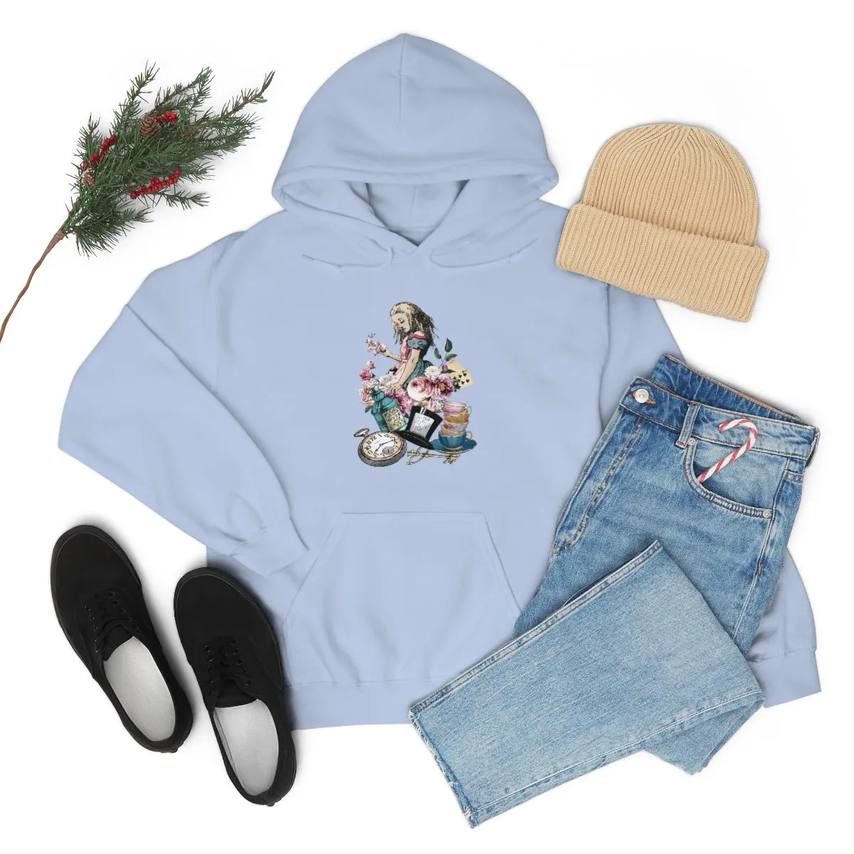 Pullover Hoodies-Alice in Wonderland Gifts 44 Colorful Series, Gift Idea
