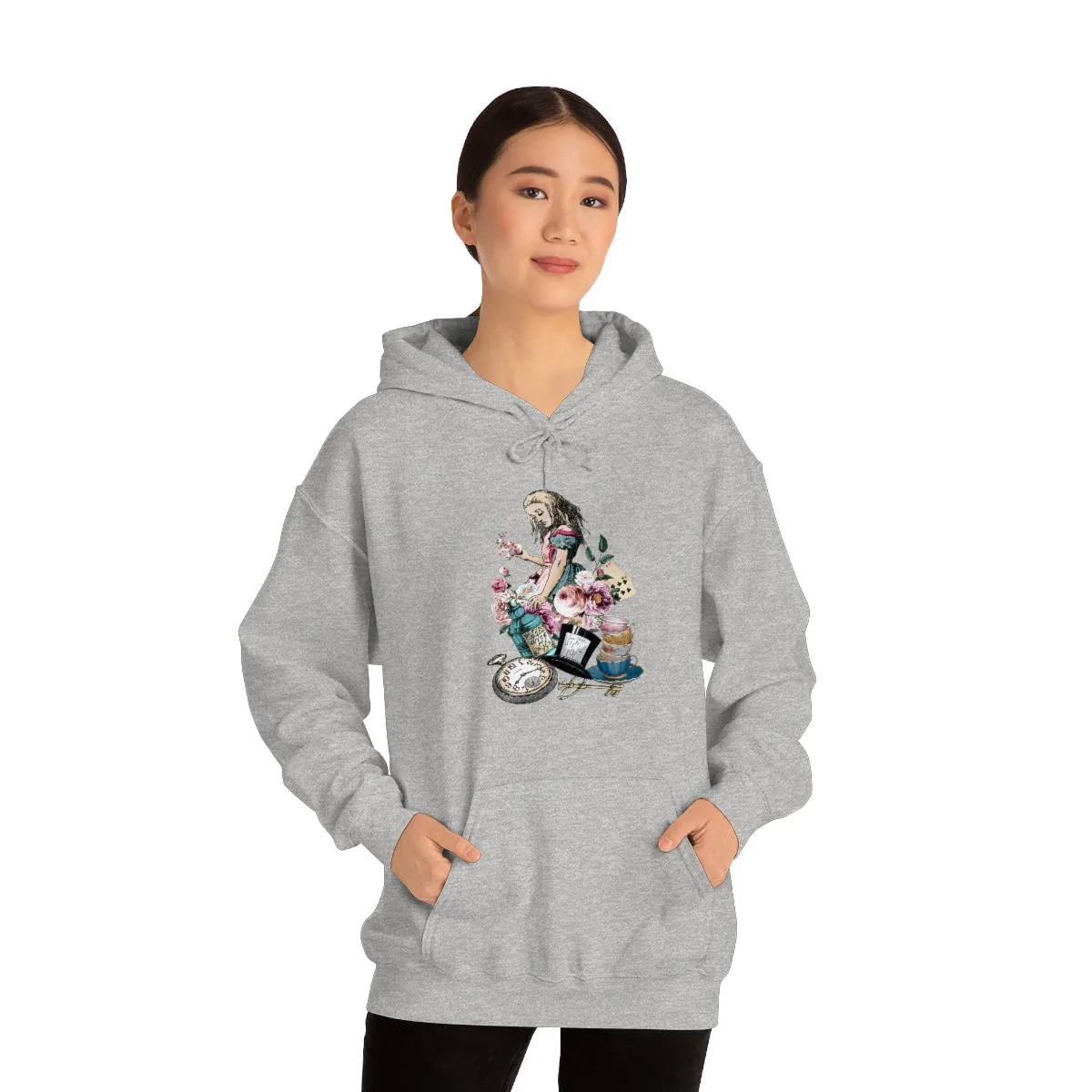 Pullover Hoodies-Alice in Wonderland Gifts 44 Colorful Series, Gift Idea