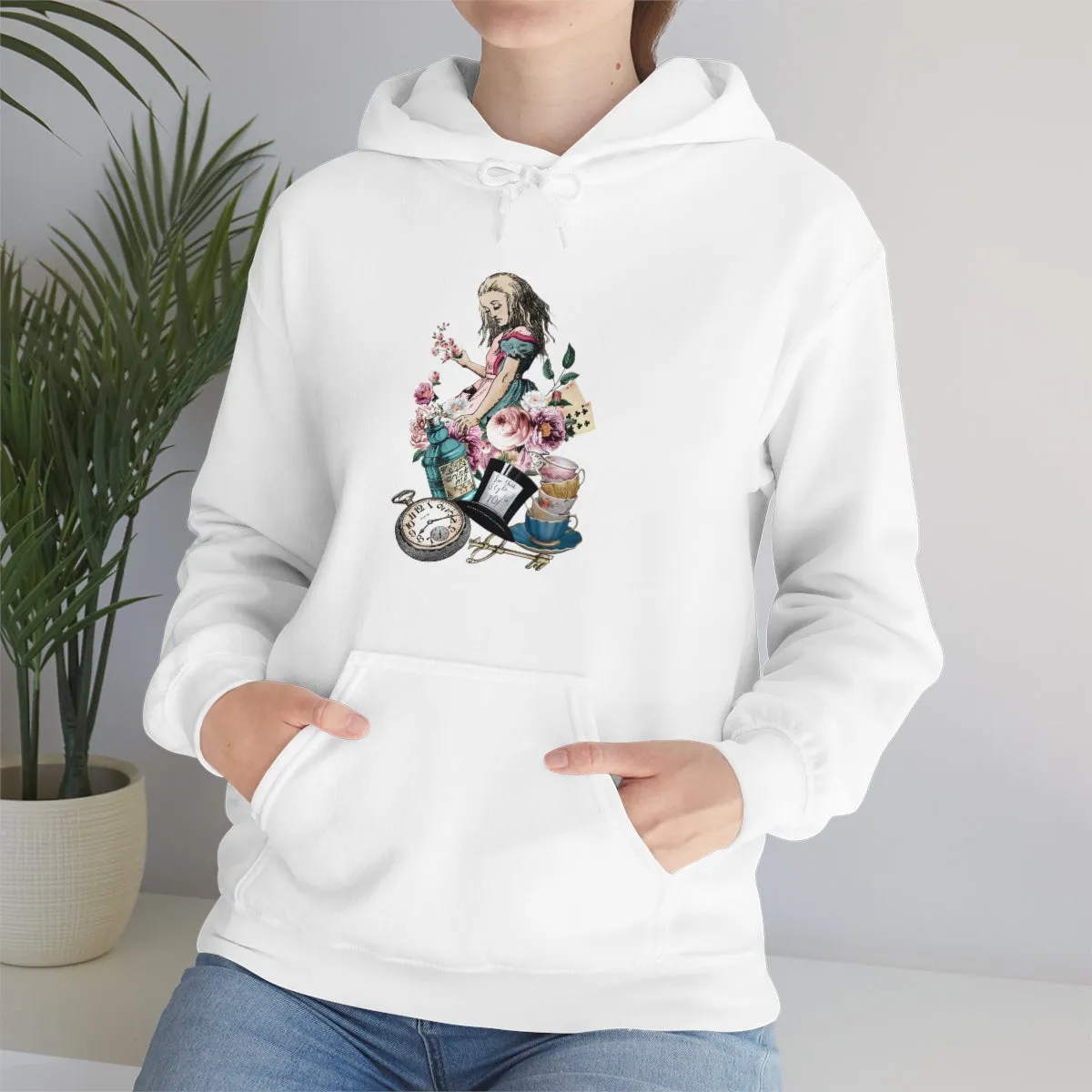 Pullover Hoodies-Alice in Wonderland Gifts 44 Colorful Series, Gift Idea