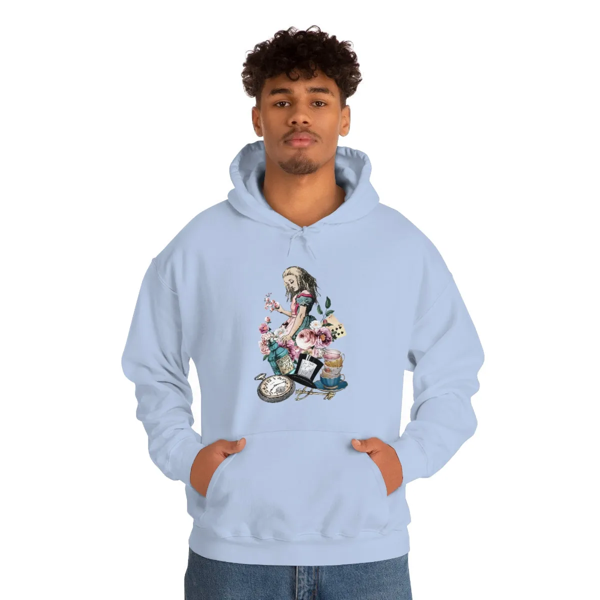Pullover Hoodies-Alice in Wonderland Gifts 44 Colorful Series, Gift Idea