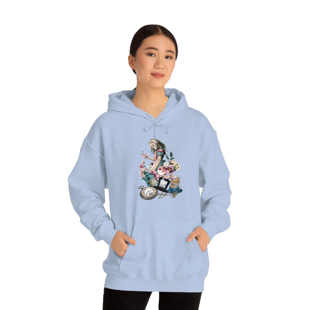 Pullover Hoodies-Alice in Wonderland Gifts 44 Colorful Series, Gift Idea