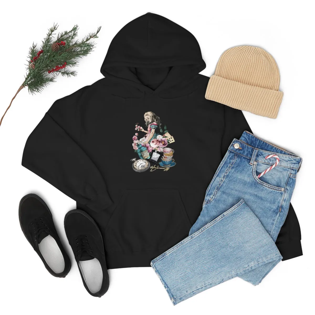 Pullover Hoodies-Alice in Wonderland Gifts 44 Colorful Series, Gift Idea