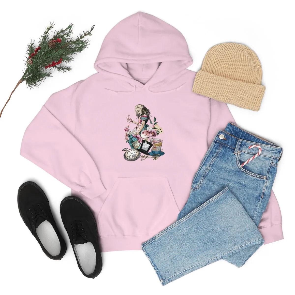 Pullover Hoodies-Alice in Wonderland Gifts 44 Colorful Series, Gift Idea