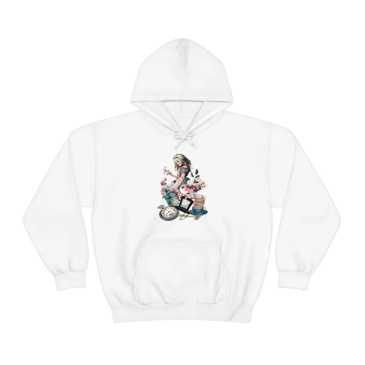 Pullover Hoodies-Alice in Wonderland Gifts 44 Colorful Series, Gift Idea