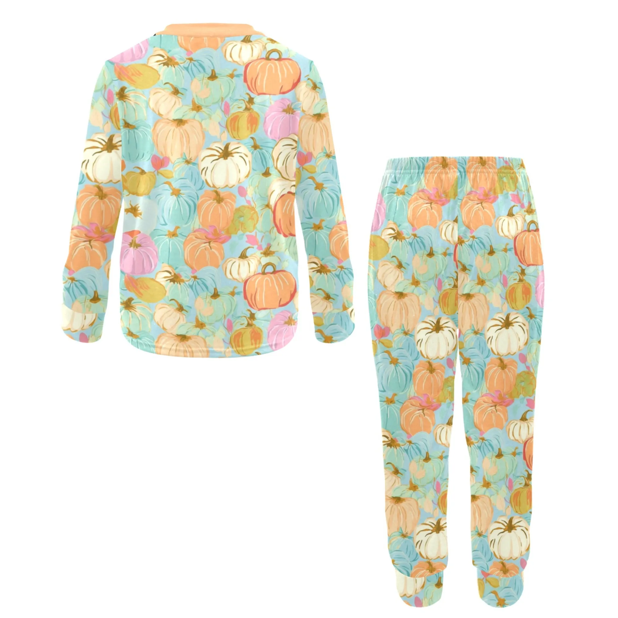 Pumpkin Patch 2 | Autumn Pajama Set for Girls  | Whimsical & Cozy Sleepwear for Kids
