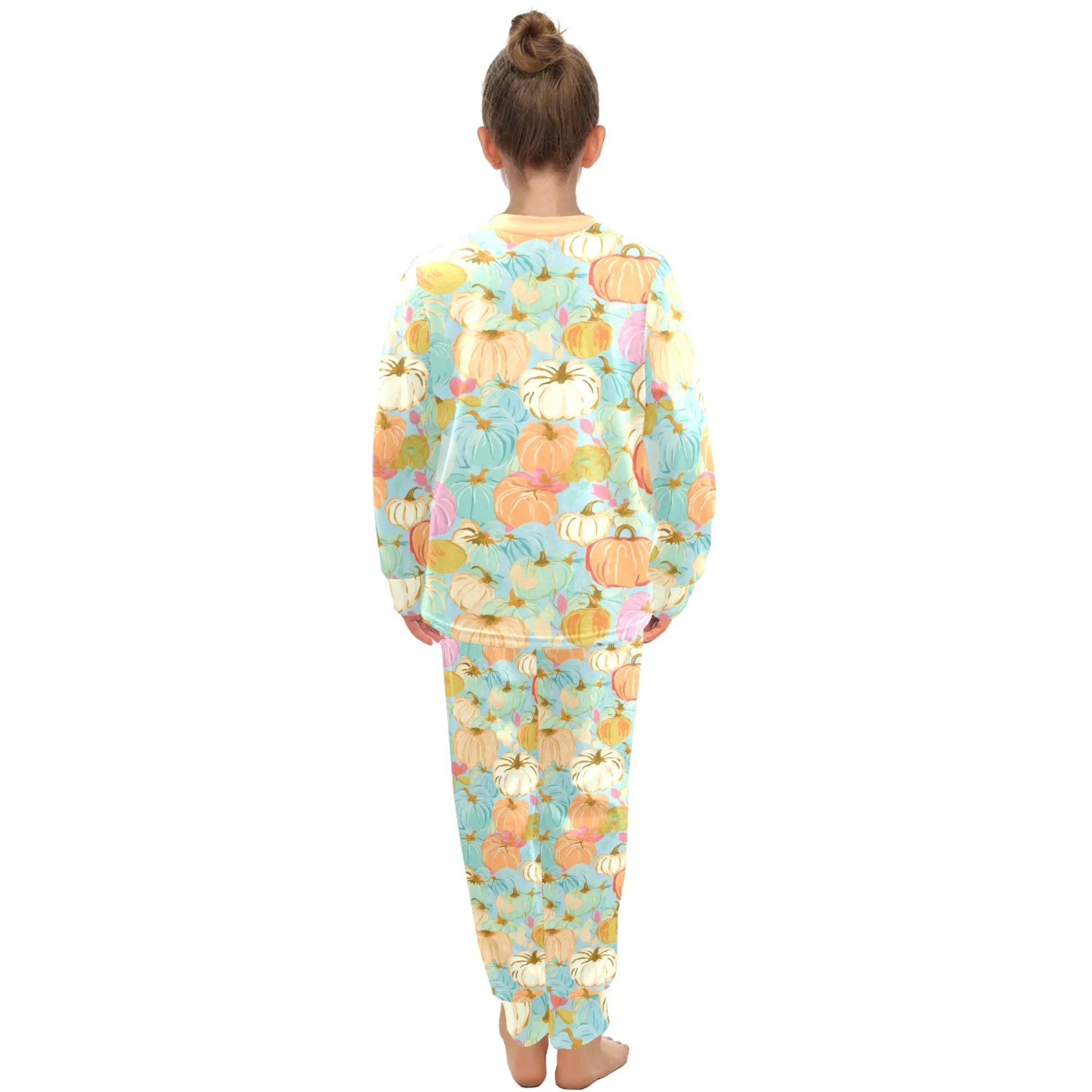 Pumpkin Patch 2 | Autumn Pajama Set for Girls  | Whimsical & Cozy Sleepwear for Kids