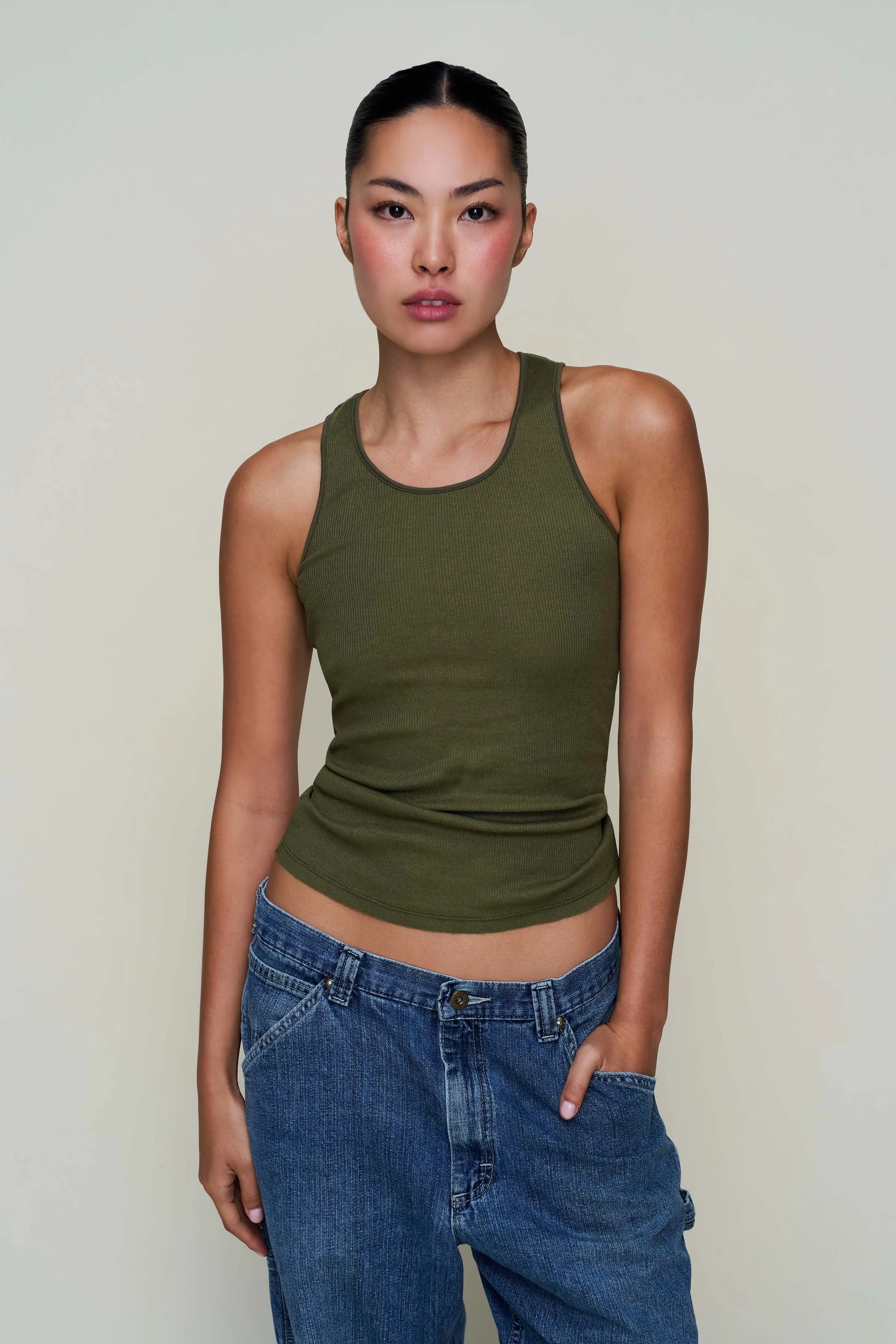 TwillWeave FoamReinforcedCollar The Perfect Classic Tank