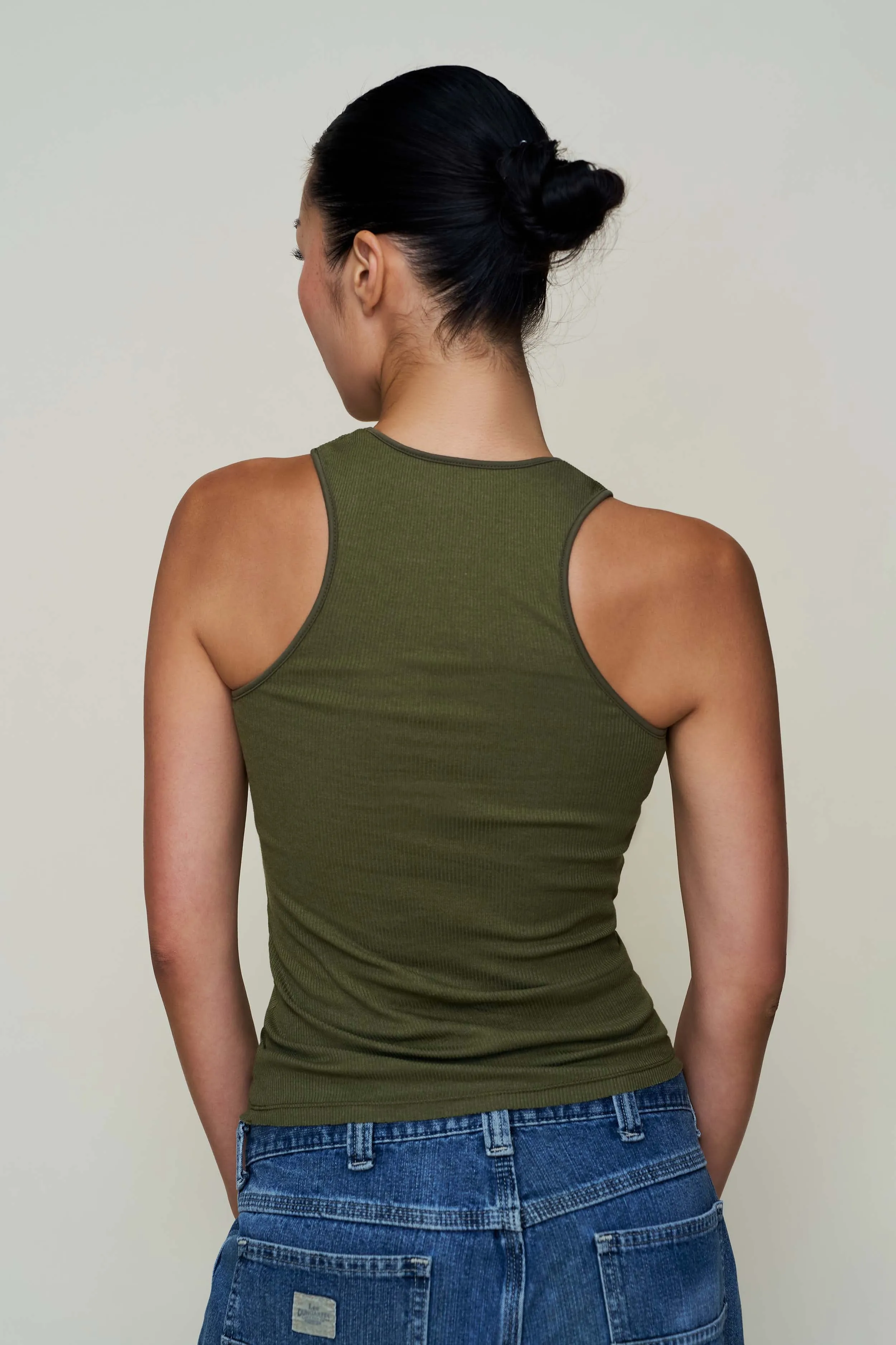 The Perfect Classic Tank Sporty Style Adjustable Hem