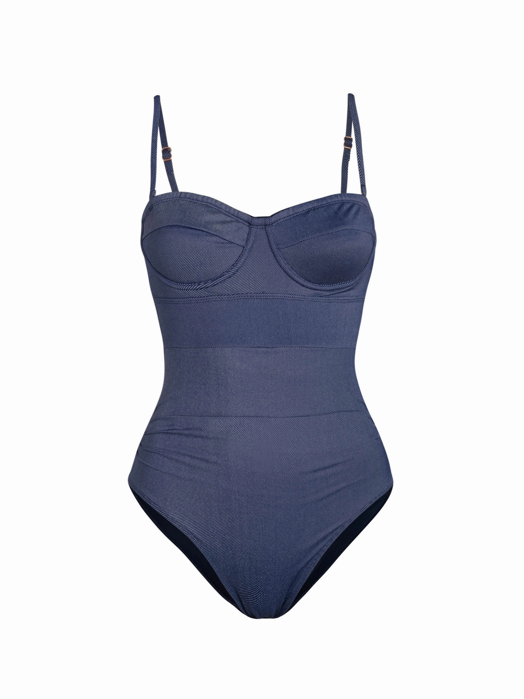 Swimming Anabel One Piece In Indigo Twill