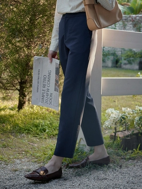 Daily Wear Cecilia Cropped Tapered Suit Pants
