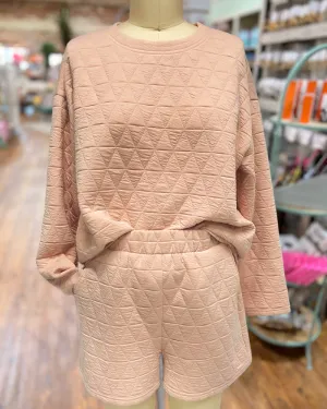 Quilted Short Lounge Sets