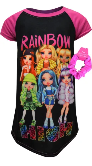 Rainbow High Dolls Nightgown with Scrunchie