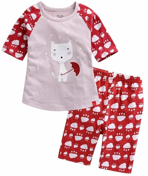 Rainny cat 3/4 Sleeve Outfits