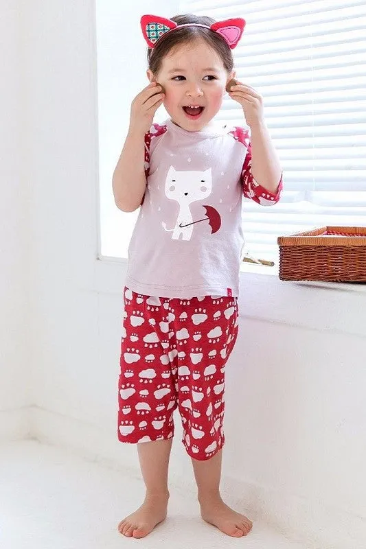 Rainny cat 3/4 Sleeve Outfits