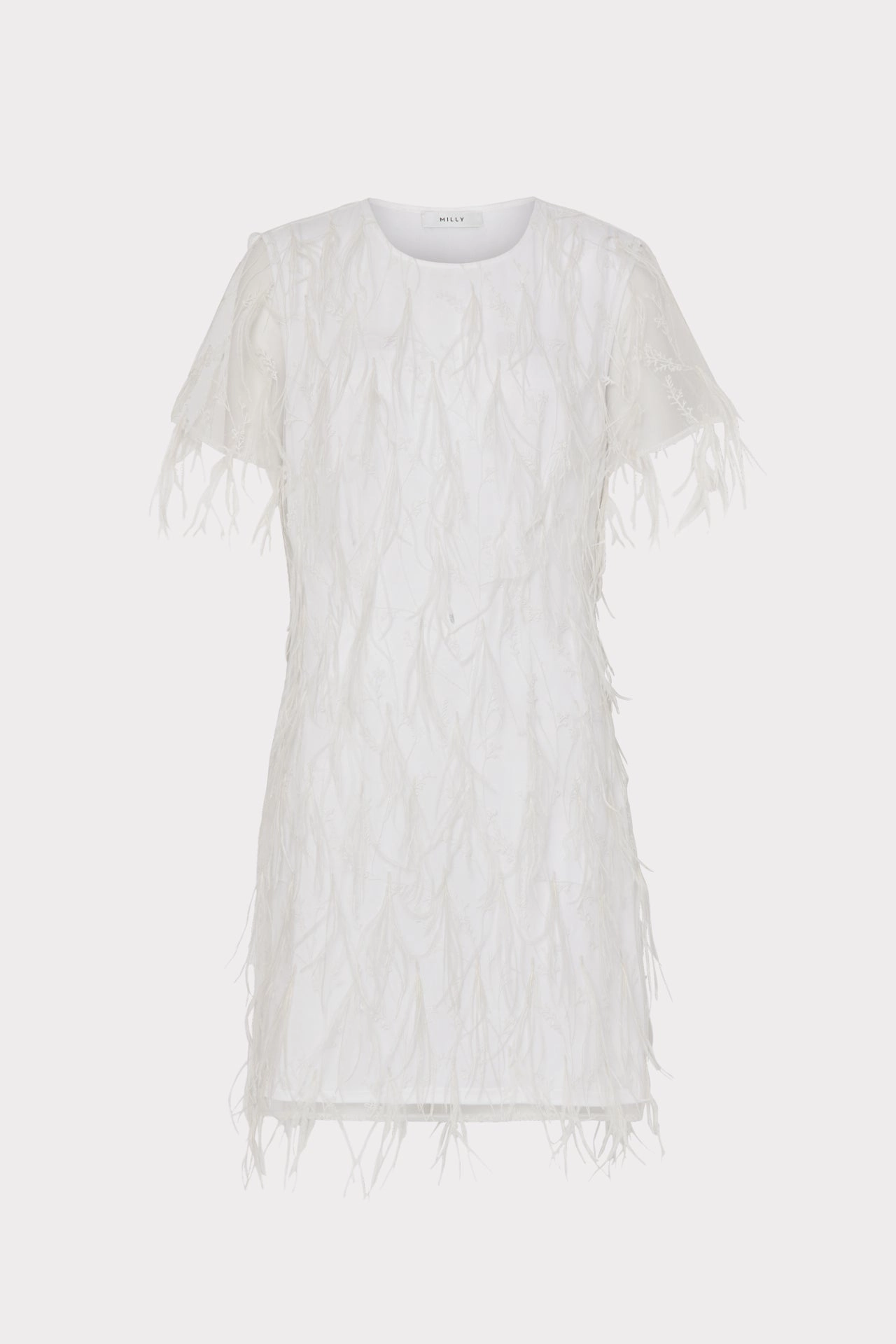 Fall Comfort Elegant Style Rana Feather Dress