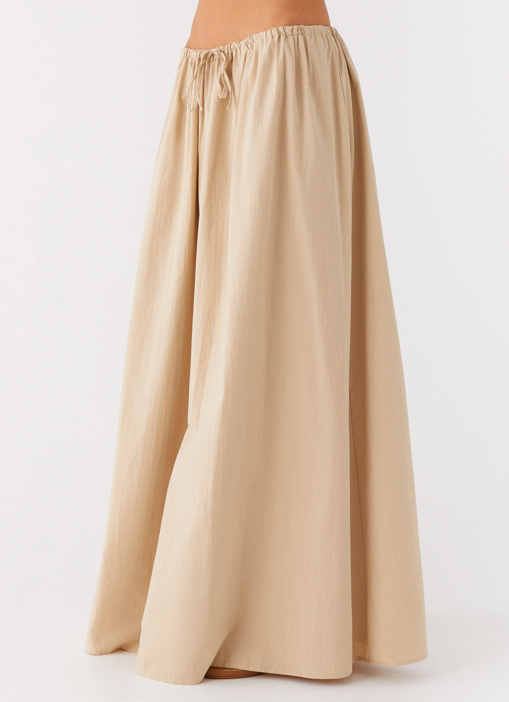 Trendy Outfit Heritage Brand Randy Maxi Skirt - Tan