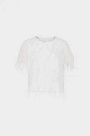 Rava Feather Tee Cozy Knit