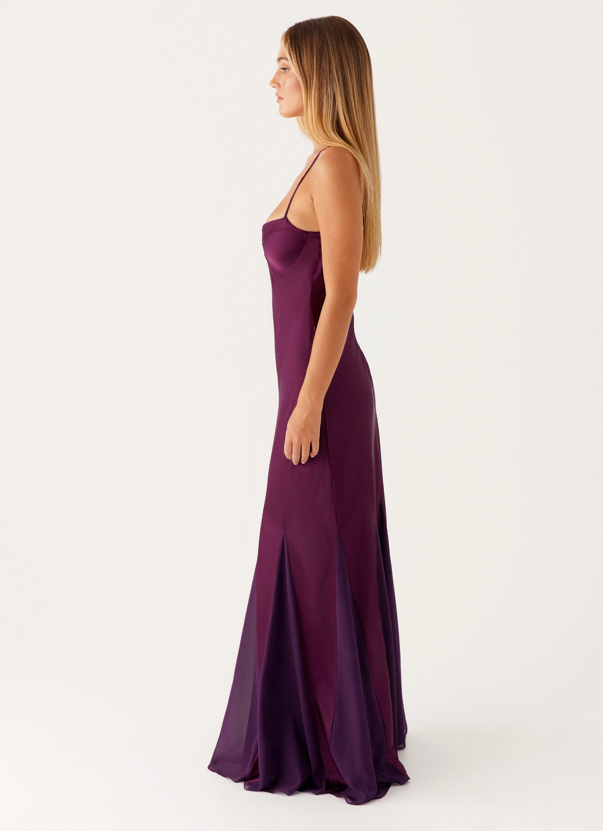 Ravello Maxi Dress - Mulberry Clean Cut Urban Style