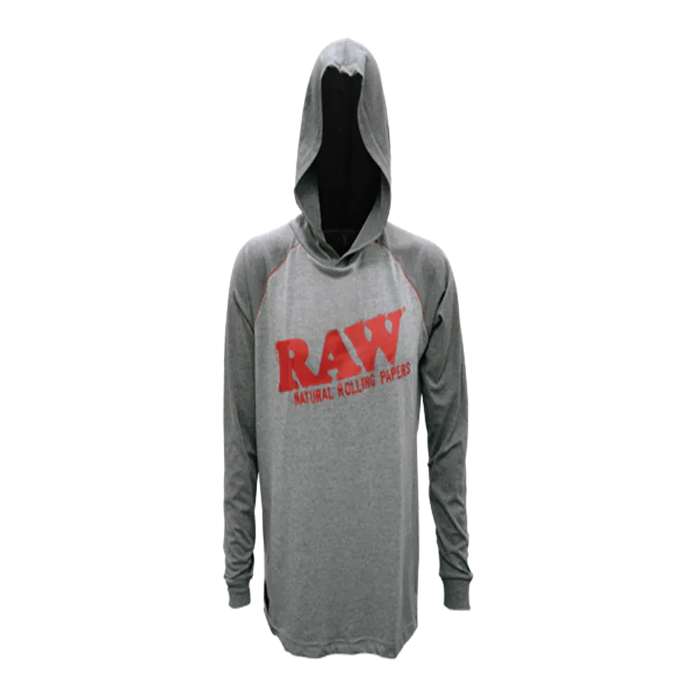 Raw Gray Lightweight Hoodie