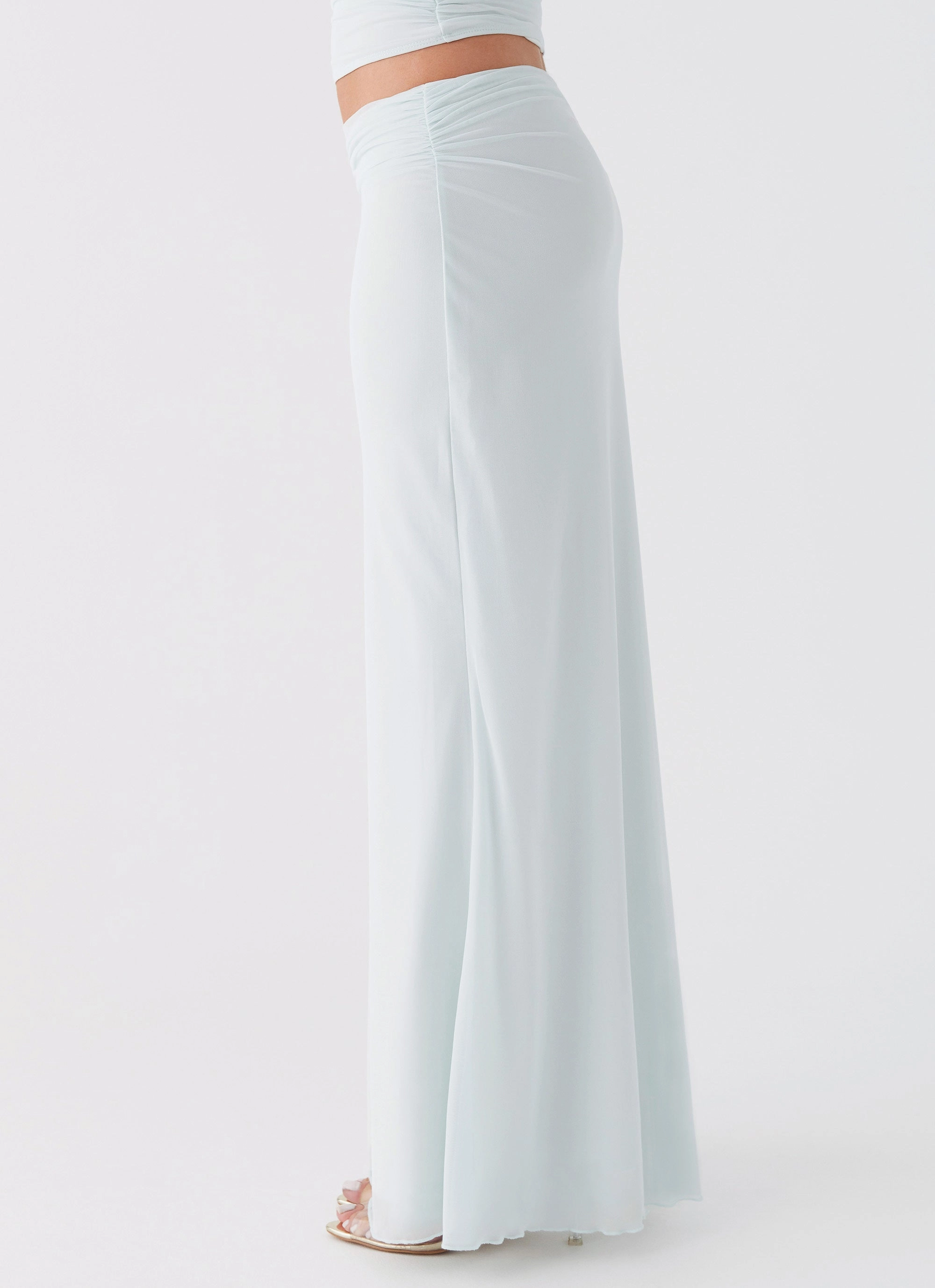Rayne Maxi Skirt - Sage Bold Edge Formal Event