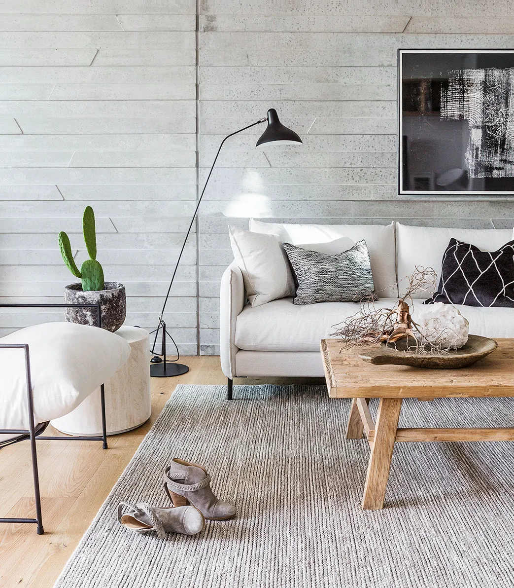 Recycled Elmwood Coffee Table / 120x70cm / Natural