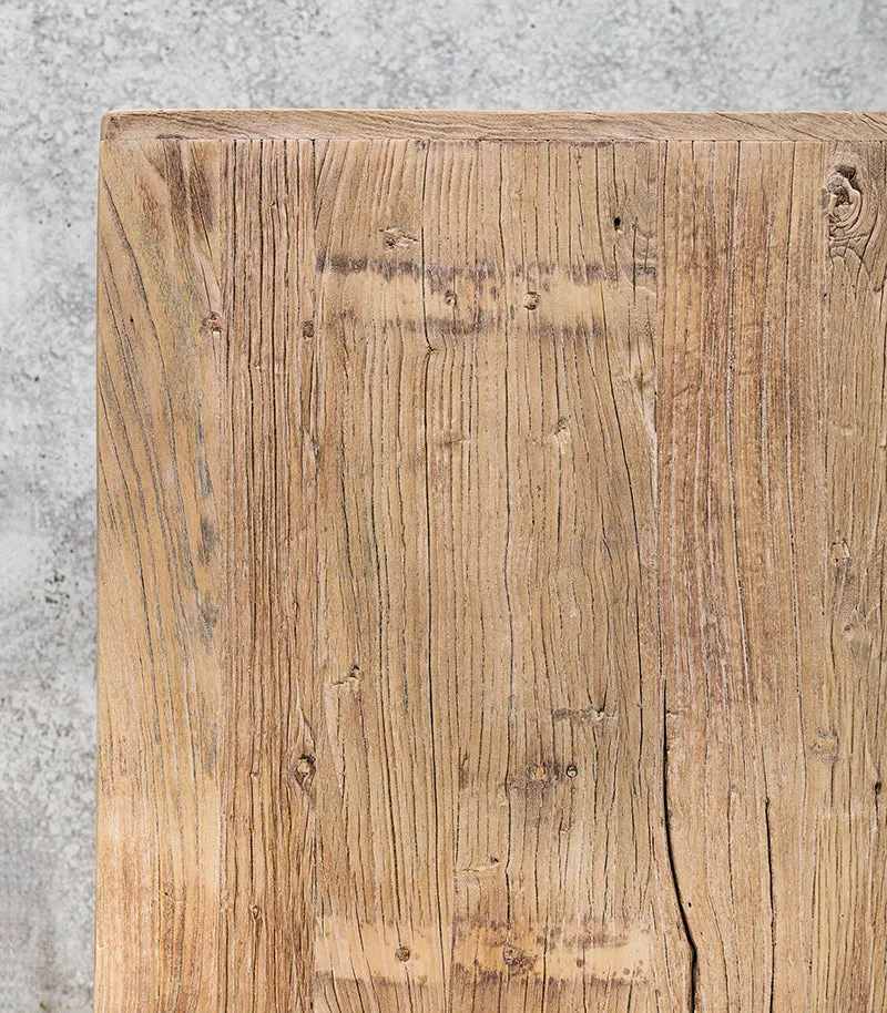 Recycled Elmwood Coffee Table / 120x70cm / Natural
