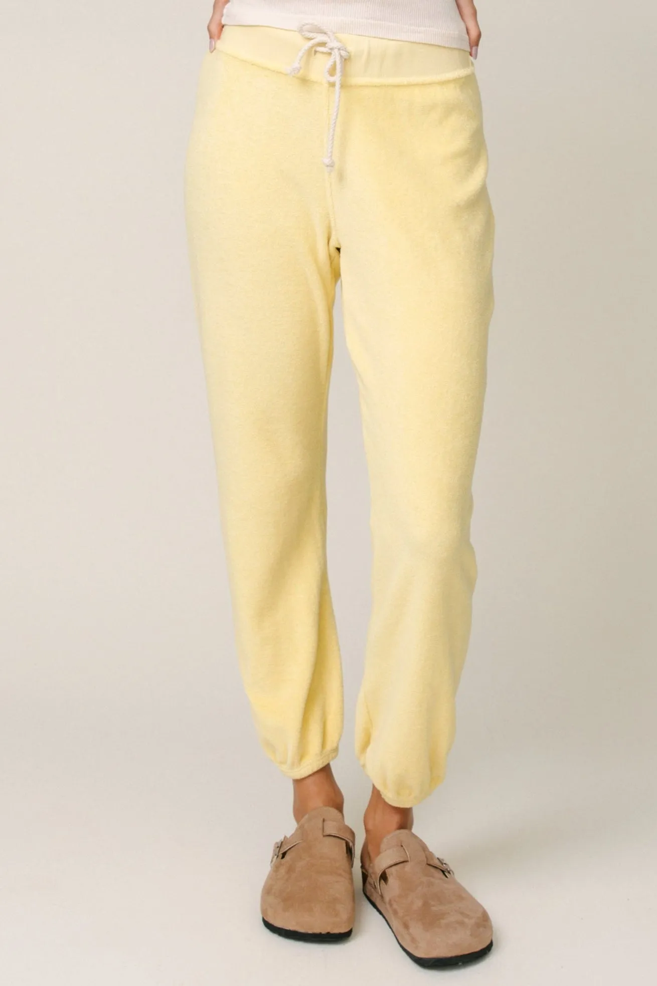 Erasable Logo Patch Gogo Loop Terry Jogger