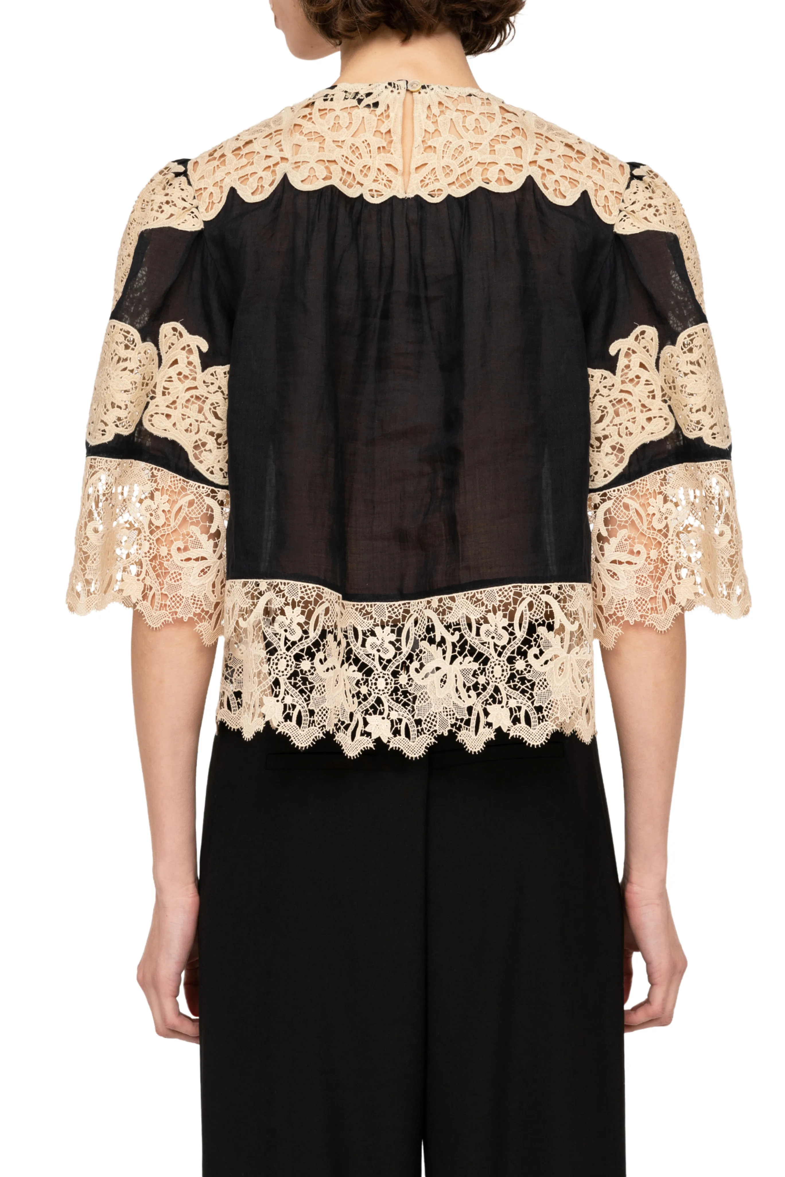 Medina Lace Top Casual Style NoSlip Grip
