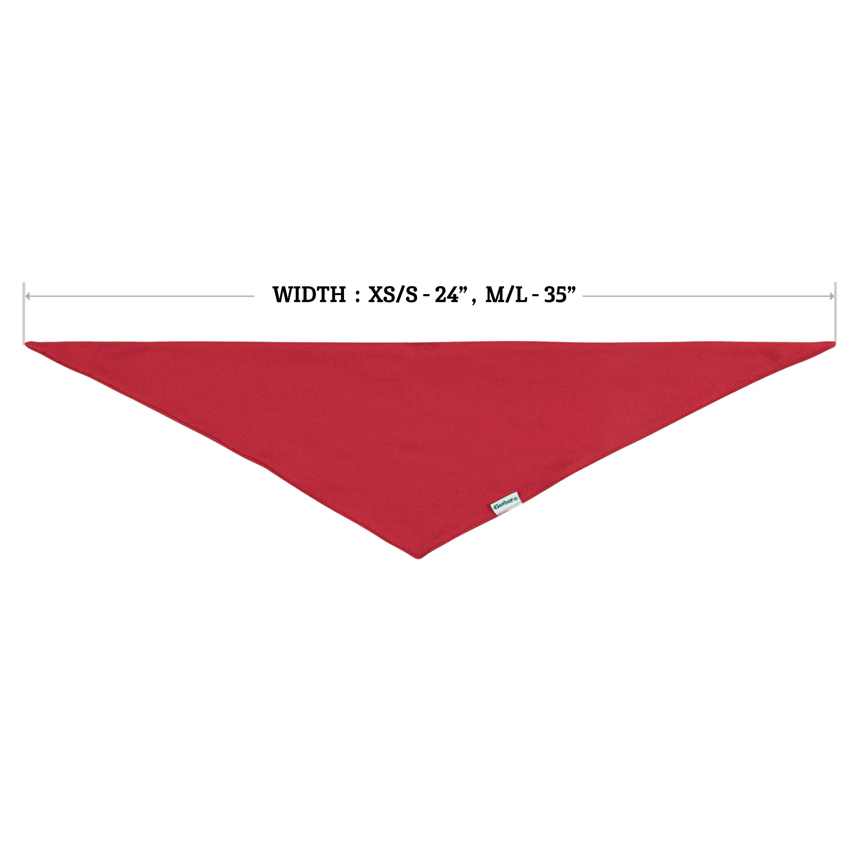 Red Hacci Pet Bandana