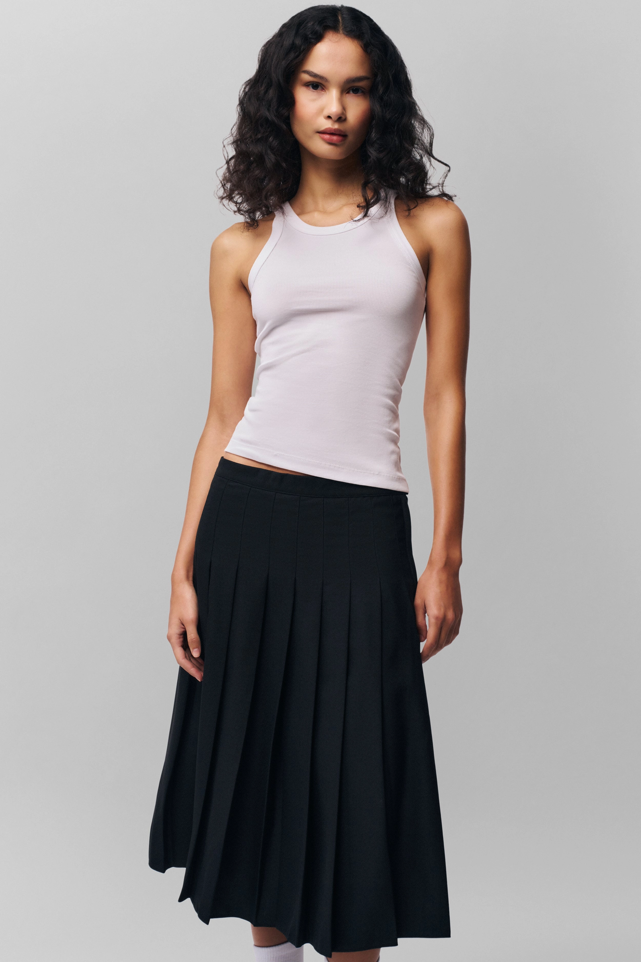 Runway Ready Gibson Pleated Skirt