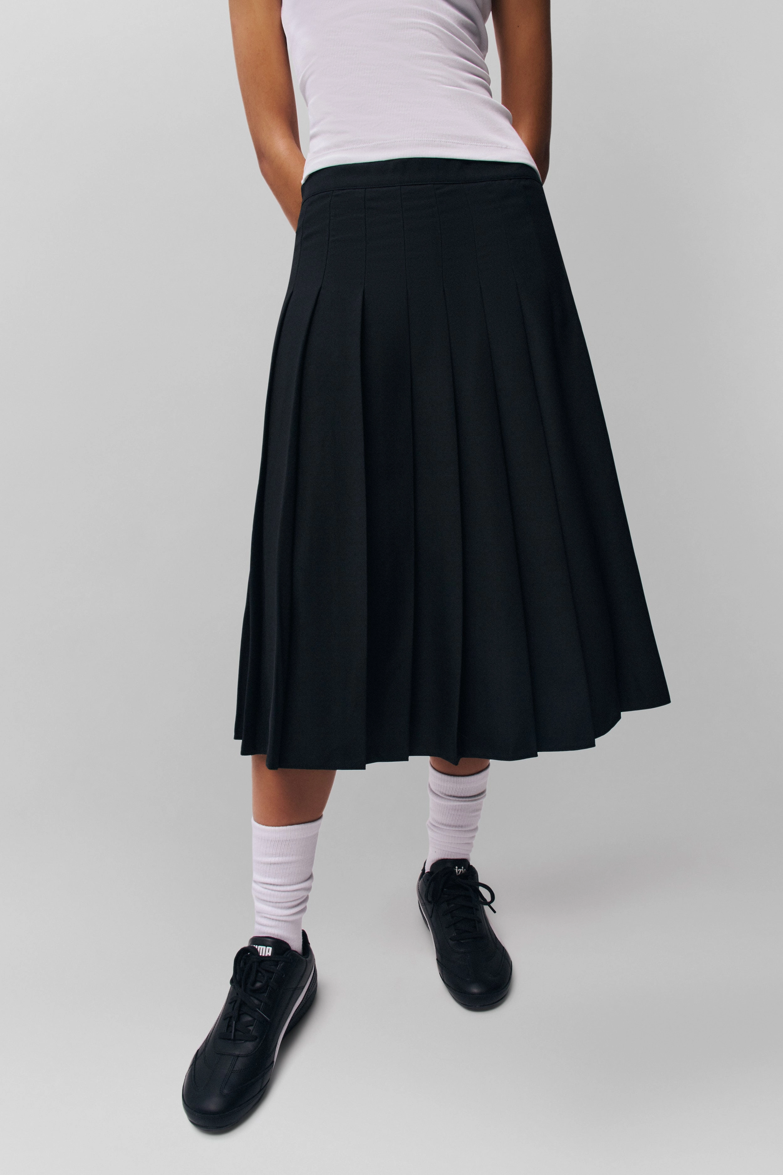 Gibson Pleated Skirt Ethically Made