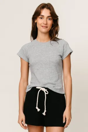 Fleece Pullover April Recycled Raglan Baby Tee