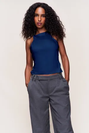 Regine Cowl Neck Top NonIrritatingStitching Airy Mesh Lining