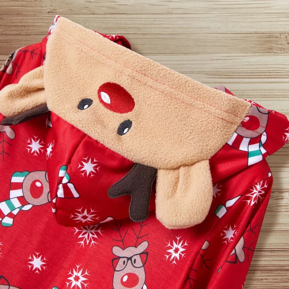Reindeer Christmas Family Matching Onesie Pajamas