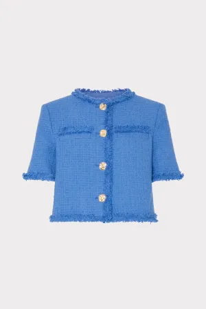 Jeanne Boucle Top NaturalFiberBlend ReflectiveDetails