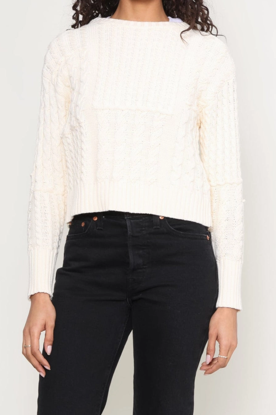 Layered Stitch Detail Microfiber softness Athene Sweater