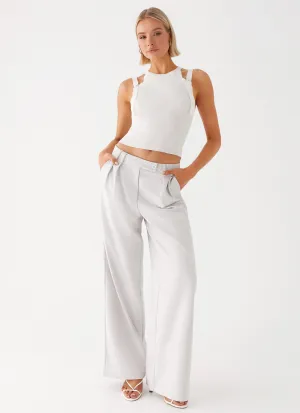Outdoor activities Asha Low Rise Pants - Ivory