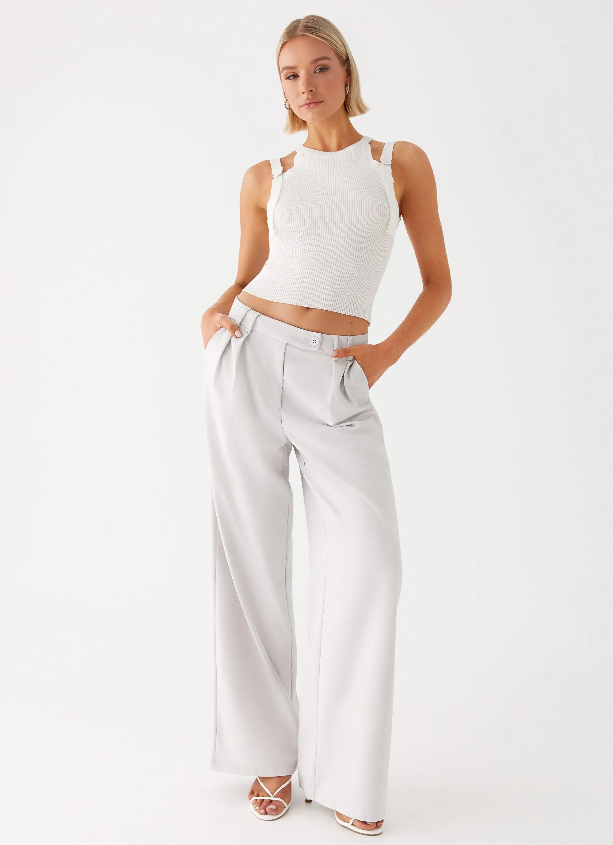 Outdoor activities Asha Low Rise Pants - Ivory