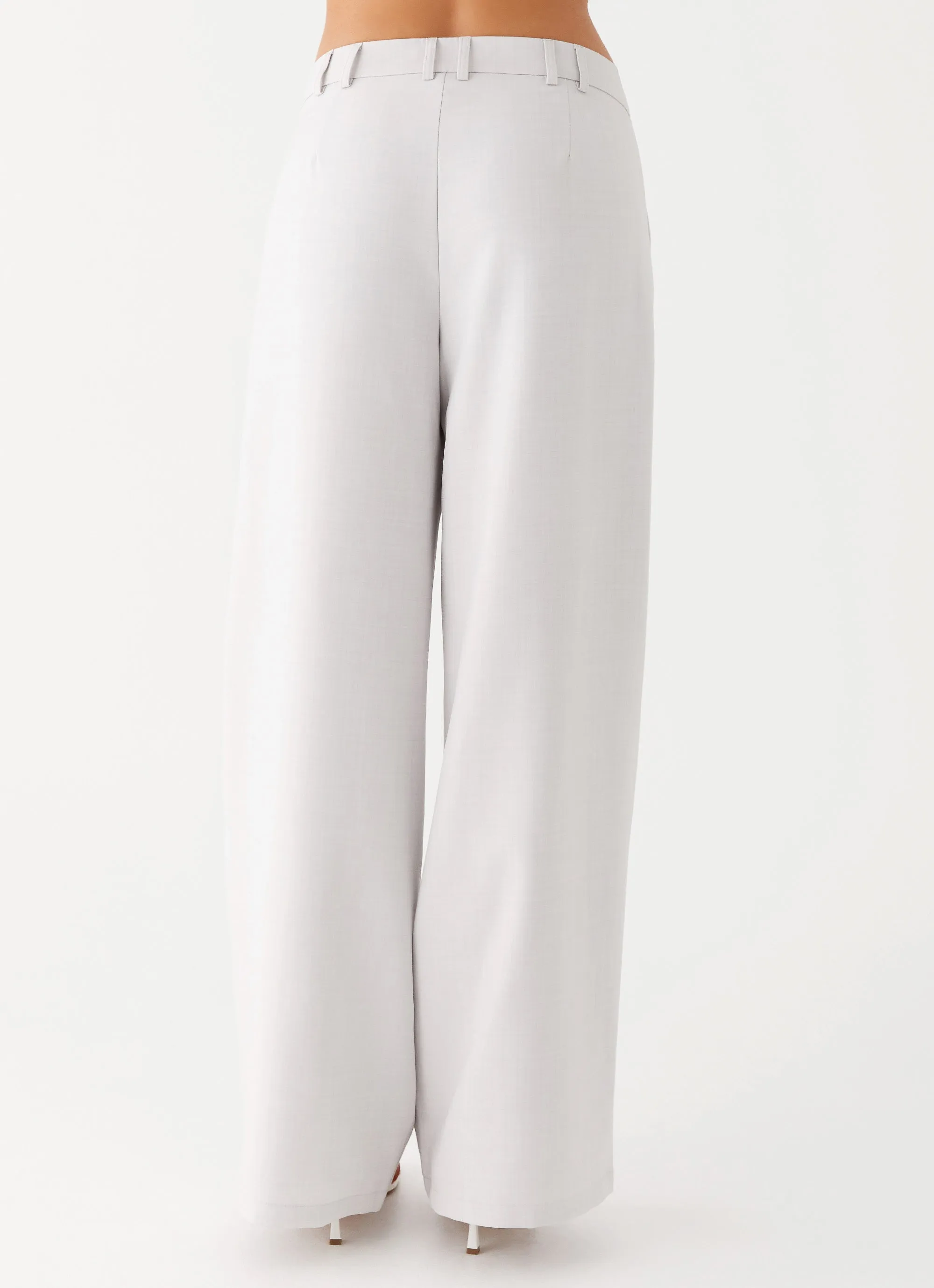 Asha Low Rise Pants - Ivory Freedom Motion No Bunching
