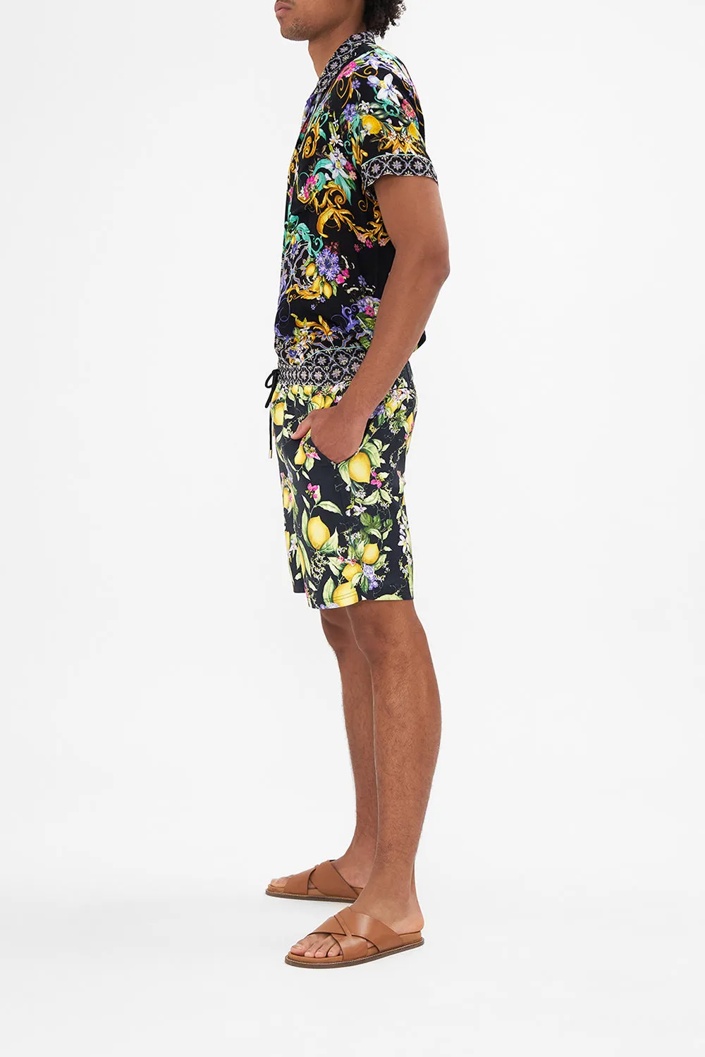 RELAXED BAGGY WALK SHORT MEET ME IN MARCHESA