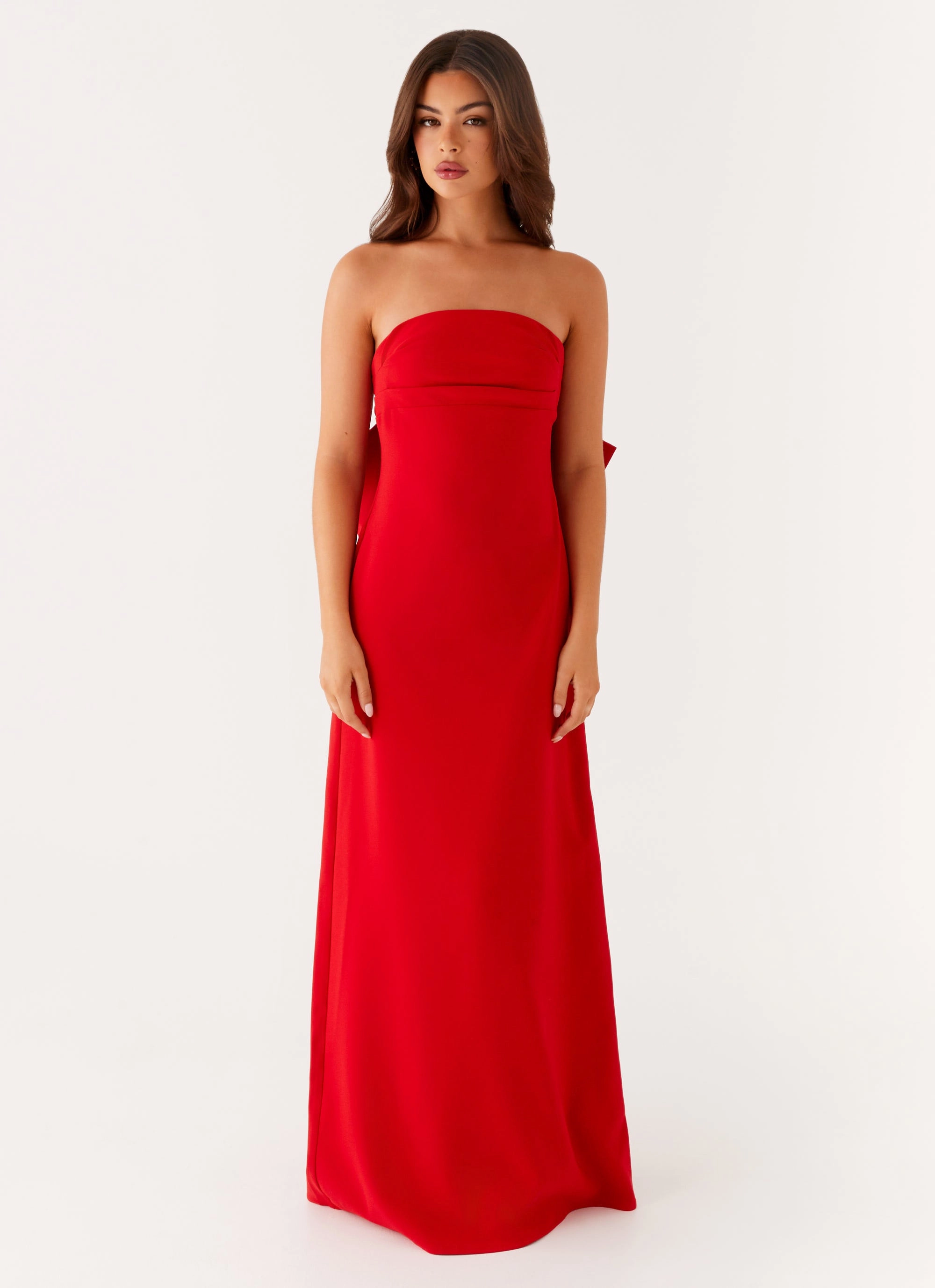 Meredith Maxi Dress - Red Casual Days