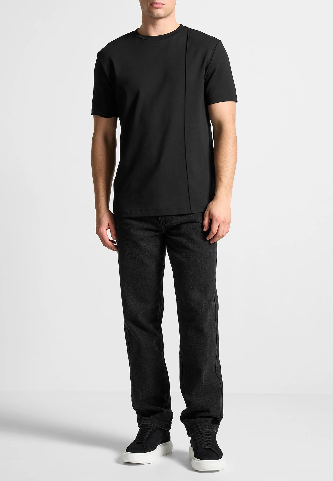 Relaxed Fit Jean - Washed Black Travel Ready