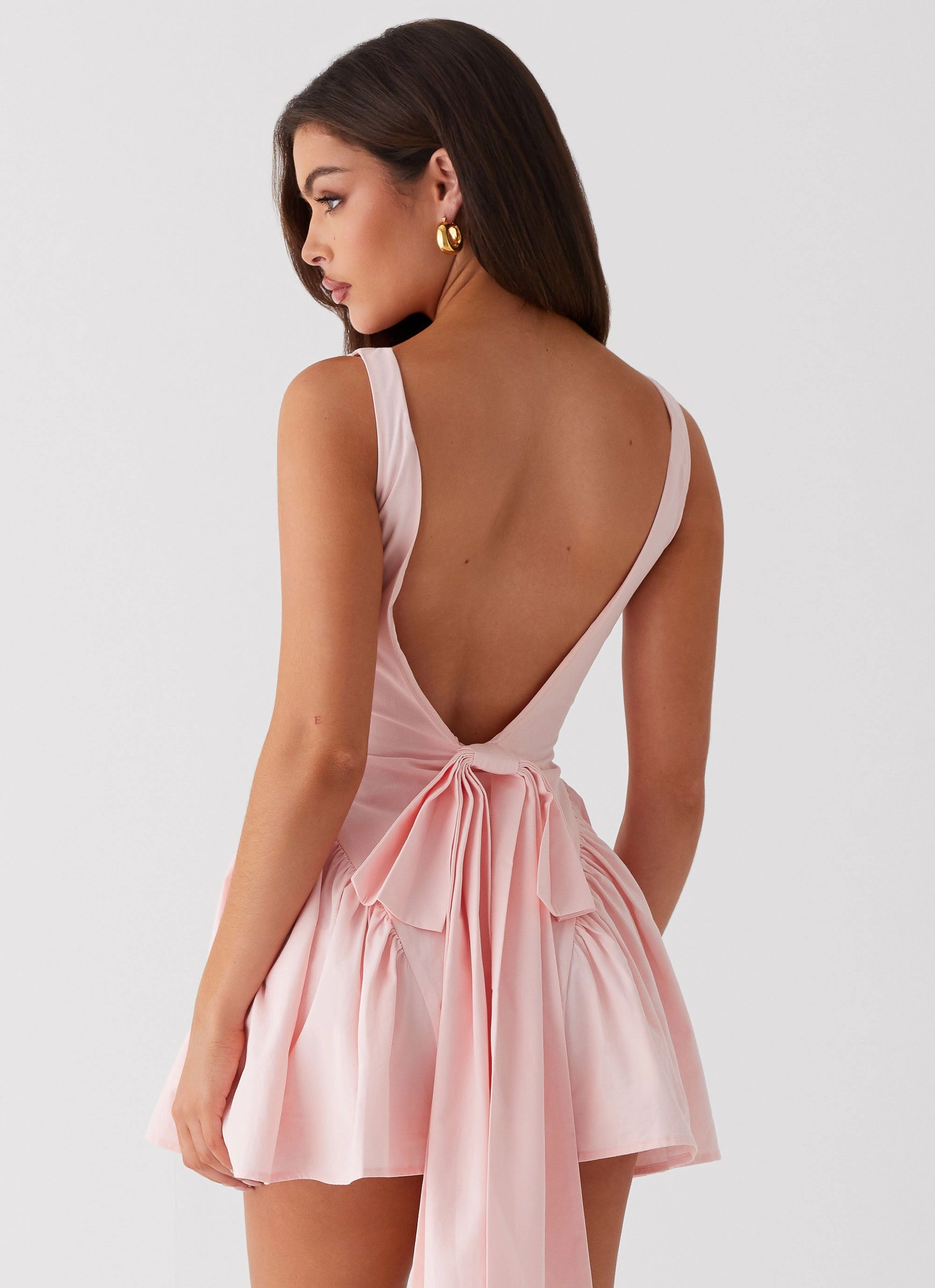 Comfy Wear light colors Invited Mini Dress - Pink