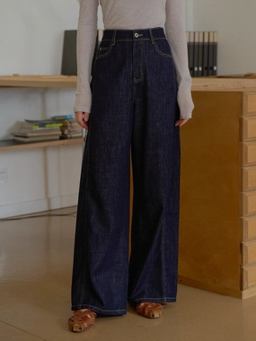 Nicole 100% Cotton Flare Jeans Casual Comfort