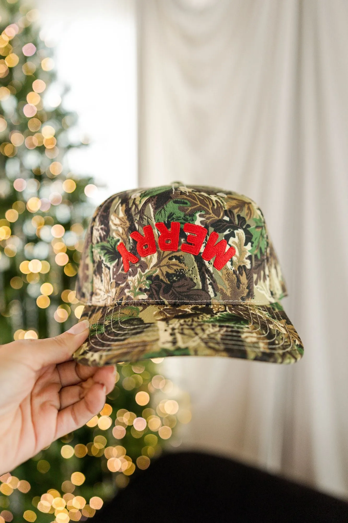 Summer Sweater UltraFineMesh Merry Camo Trucker Hat