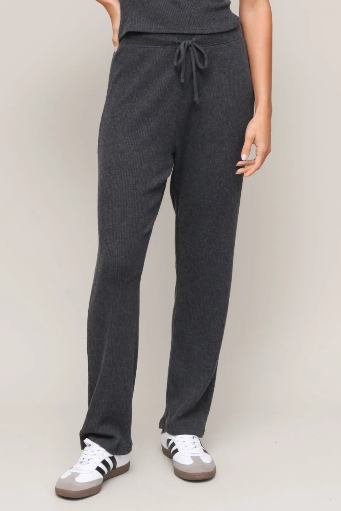 Moisture Wicking Fabric Flexible Fit Remi Sweater Rib Pant